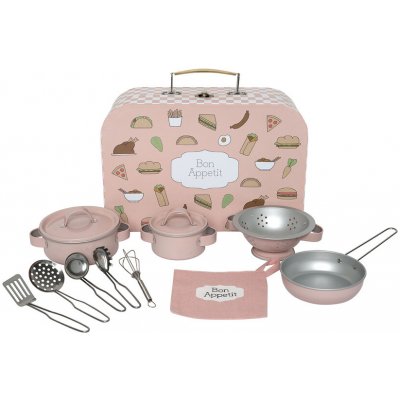 JaBaDaBaDo Dětský set na vaření v kufříku růžový – Zboží Dáma