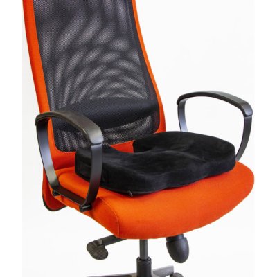Powerton Podsedák pod hýždě ergonomický černý – Zboží Dáma