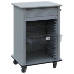 DEXTER 25 TRANSPARENT vozík boxový, roletový, 1180x780x620 mm, šedá – Hledejceny.cz