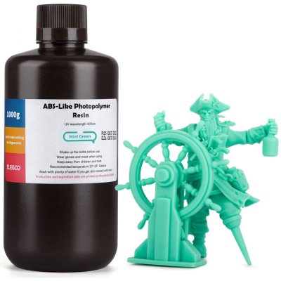 ELEGOO ABS-Like Resin Mint Green 1kg – Zboží Živě