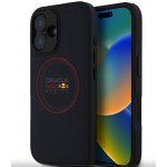 Red Bull PU Leather Red Ring MagSafe Zadní Kryt pro iPhone 16 Navy – Zboží Mobilmania