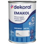 Dekoral Olejo-ftalová barva na dřevo 0,9 l bílá matná