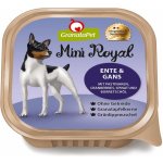 GranataPet Mini Royal Adult Dog kachní a husí a pastinák brusinky špenát a borákový olej 11 x 150 g – Hledejceny.cz
