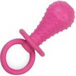 Olala Pets Gumové kousátko pro psa dudlík s rolničkou 9,5 cm – Sleviste.cz