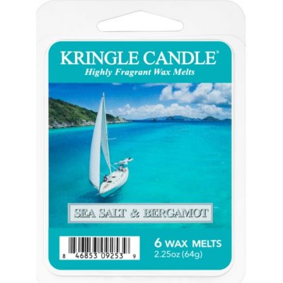 Kringle Candle Sea Salt & Bergamot vosk do aromalampy 64 g – Hledejceny.cz