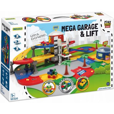 Wader Mega garáž – Zboží Mobilmania