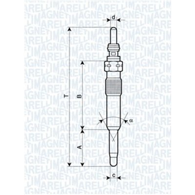 Žhavicí svíčka MAGNETI MARELLI 062900071304 – Hledejceny.cz