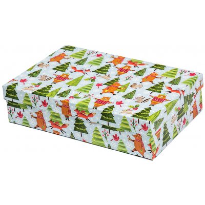 ARGUS Dárková krabice vánoční papír 25371173 – Zboží Živě