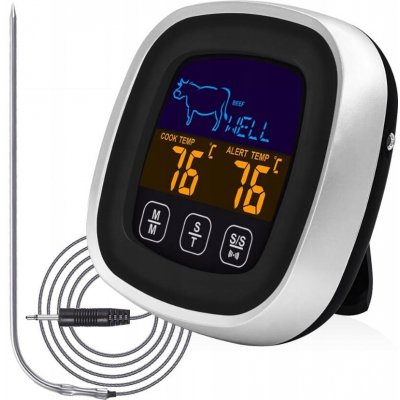 Kuchyňský teploměr Pronett černý na maso – Hledejceny.cz