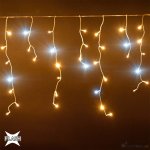Vánoční osvětlení světelné LED krápníky 210ks 6,5m s FLASH 5769 – Sleviste.cz