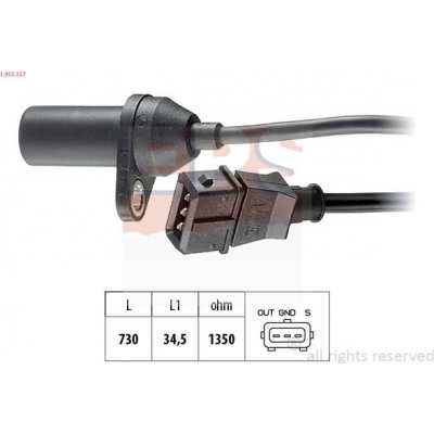 Generátor impulsů, klikový hřídel EPS 1.953.157 – Zboží Mobilmania