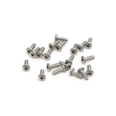 PN Racing M2×6 Button Head Stainless Steel Hex Plastic Screw 20 pcs