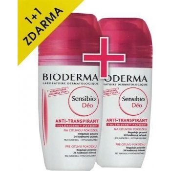 Bioderma Sensibio Déo anti-transpirant roll-on 2 x 50 ml