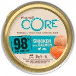 Wellness Core Cat 98% Protein kuře a losos 85 g – Zbozi.Blesk.cz