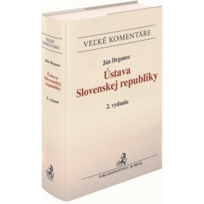 Ústava Slovenskej republiky - Ján Drgonec