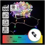 Aigostar LED Venkovní vánoční řetěz 300xLED 8 funkcí 33m IP44 multicolor B103031PB – Hledejceny.cz