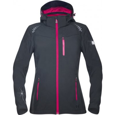Ardon FLORET Dámská softshellová bunda černo / růžová H6307 – Zboží Mobilmania