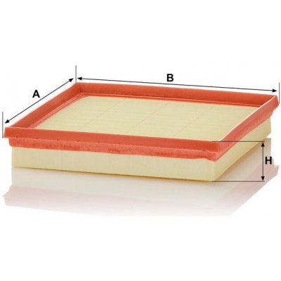 MANN-FILTER Vzduchový filtr MANN C22038 – Hledejceny.cz