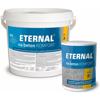 Eternal na beton Komfort 4,8 kg šedá