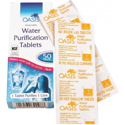 Tablety pro vody OASIS 50 tablet – Zboží Dáma