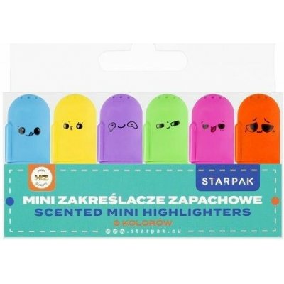 Starpak Mini e voňavé 6 barev 518459 – Hledejceny.cz