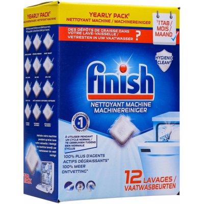 Finish Tablety na čištění myčky nádobí 12 ks – Hledejceny.cz
