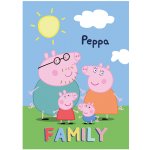 Jerry Fabrics fleecová deka Peppa Pig – Zboží Dáma