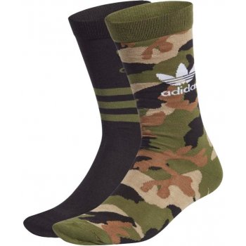 adidas ORIGINALS pánské ponožky CAMO CREW SOCK- WILPIN / BLACK od 220 Kč -  Heureka.cz