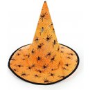 Karnevalový kostým klobouk čarodějnický/halloween oranžový