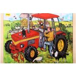 Bigjigs Toys Traktor 24 dílků – Hledejceny.cz