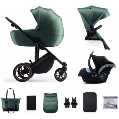 Kinderkraft Prime 2 3v1 Premium Dark Green 2024 – Zbozi.Blesk.cz