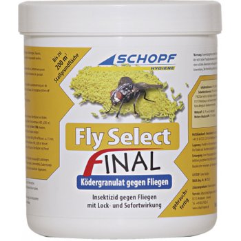 Schopf Fly Select Final Kontaktní insekticid proti mouchám 400 g