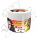 Vlasová regenerace Bione Cosmetics BIO Keratin arganový olej krémová vlasová maska 260 ml