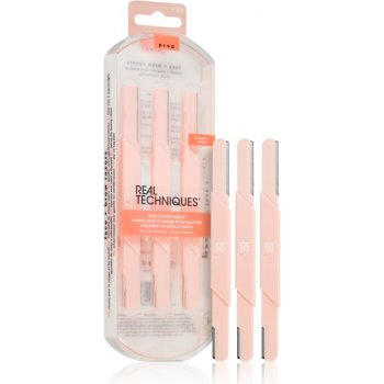 Real Techniques Face and Brow Razors 3 pcs břitva na obočí