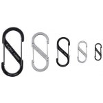 Nite Ize Ocelová oboustranná karabina S-Biner velikost 3, černá – Zboží Mobilmania