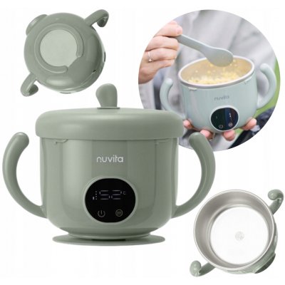 Nuvita Ohřívač Pappa'n'Go přenosný pro dětské jídlo a lahve – Zboží Mobilmania