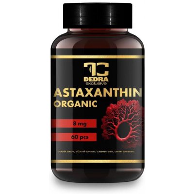 Dedra ASTAXANTHIN organic 8 mg 60 kapslí – Hledejceny.cz