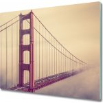 Sklenena krajeci deska San Francisco most 60x52 cm – Zboží Dáma