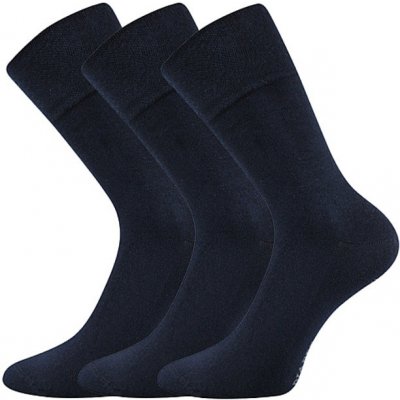 Lonka Diagram ponožky s volným lemem 3 páry tmavě modrá