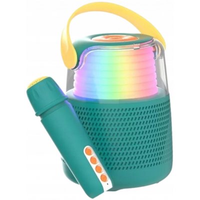 Sada Karaoke Bluetooth reproduktor Bezdrátový přenosný MOB s mikrofonem – Zboží Mobilmania