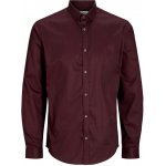 Jack&Jones pánská košile JPRBLACARDIFF slim fit 12201905 winetasting – Zbozi.Blesk.cz