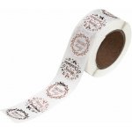 DP Craft Samolepky v roli Merry Christmas 500ks – Zboží Dáma