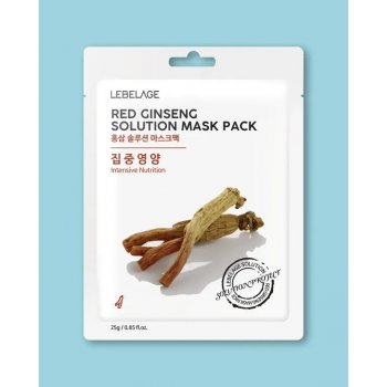 Lebelage Red Ginseng Solution Mask 23 ml