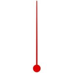 Sekundová ručička 80 mm - červená/1 – Zboží Dáma