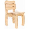 Zahradní židle a křeslo DEOKORK Masivní zahradní židle z borovice VIKING (40 mm)