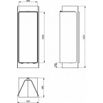 Flamingo DELUXE 4 Stojan na dřevo krémová – Sleviste.cz