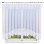 BytoTex Hotová oblouková záclona Monika s krajkou 400x180 cm – Hledejceny.cz