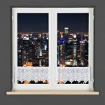 Dekorační metrážová vitrážová záclona ANETA - NADIA bílá výška 30 cm MyBestHome – Zboží Dáma