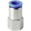 Tvarovka ABAC PCF-186 nástrčná spojka přímá vnitřní závit 1/8" x 6mm