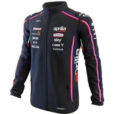 IXON mikina APRILIA SW1 MotoGP 25 black/neon red – Zboží Dáma